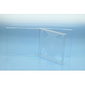 CD Multibox 4er - transparent - bulkware