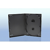 Scanavo Overlap DVD Box 2One - 14mm - grau -bulkware