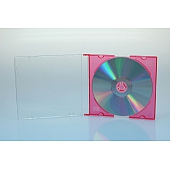 CD Slimcase - 5.2mm - rot - bulkware