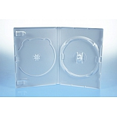 AMARAY DVD Box 2-fach - 14mm - FOF - weiß - bulkware
