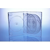 DVD Box 8-fach - 26mm - transparent