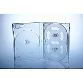 Scanavo Overlap DVD Box 5One - 21mm - transparent - kartoniert