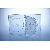 DVD Box 6-fach - 21mm - transparent