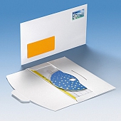 CD Mailer mit Fenster - Steckverschluss