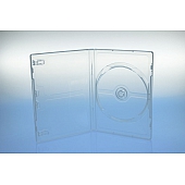 DVD Box - 14mm - transparent - kartoniert