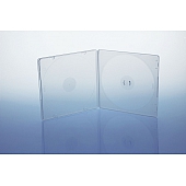 CD Slimcase 5.2mm - unzerbrechlich - für 1 Disc - transparent ultraklar