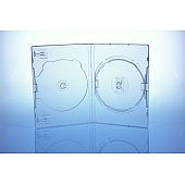 AMARAY DVD Box 2-fach - 14mm - FOF - transparent - kartoniert