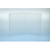 DVD Box Slimline - 2-fach - 7mm - FOF - transparent