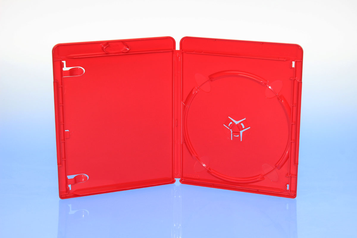 AMARAY BluRay Box - 11mm - rot opak - bulkware | SAUERWALD Online-Shop