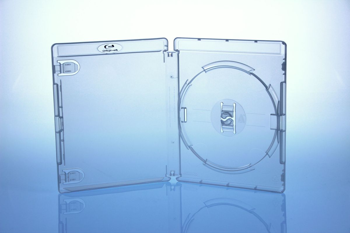 AMARAY BluRay Box - 15mm - transparent - bulkware
