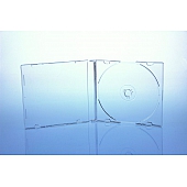CD Slimcase - 5.2mm - transparent glasklar - kartoniert