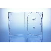 Scanavo Overlap DVD Box 2One - 21mm - transparent - bulkware
