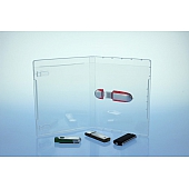 BluRay Box - für USB-Stick - transparent