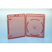 AMARAY BluRay Box - 11mm - rot transparent - bulkware