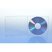 CD Slimcase - 5.2mm - transparent matt - kartoniert